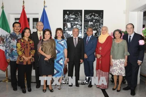 Célébration des 23 ans d'adhésion du Vietnam à l'ASEAN au Mexique