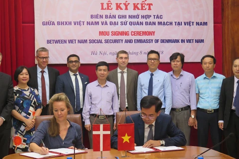 Vietnam-Danemark : un mémorandum de coopération dans l'assurance sociale