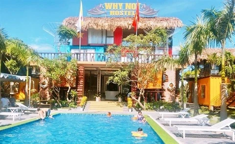 Le premier hôtel en conteneurs à Quang Binh