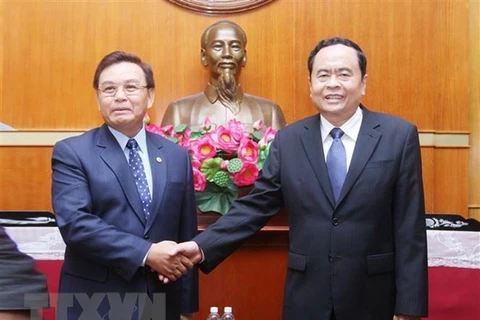 Vietnam-Laos : promotion de la coopération entre les Fronts
