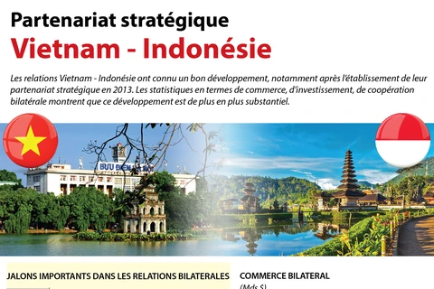 [Infographie] Partenariat stratégique Vietnam - Indonésie