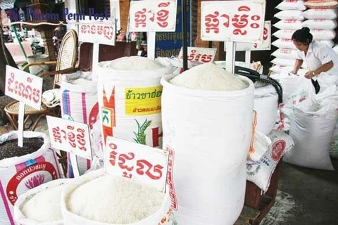 Cambodge : baisse des exportations de riz en neuf mois