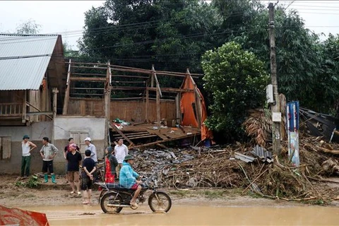 Des pluies torrentielles causent de lourds dégâts à Lao Cai et Ha Giang