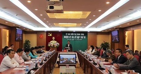 La Commission du contrôle du Comité central du Parti tient sa 30e réunion