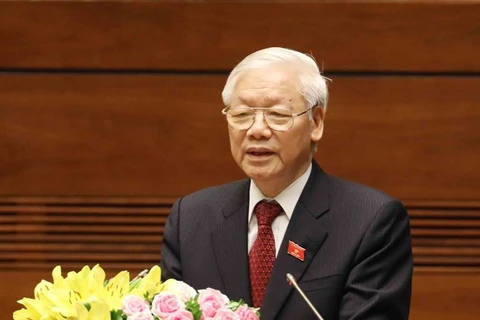 Félicitations au président Nguyên Phu Trong