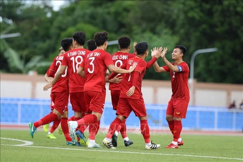 Football : Le Onze vietnamien débute les Jeux d'Asie du Sud-Est avec une victoire écrasante