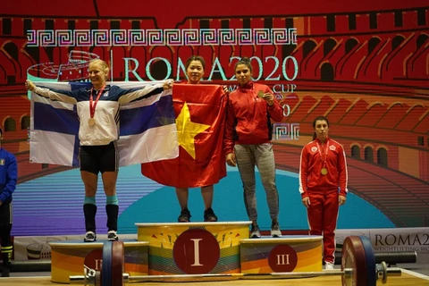 Coupe du monde d’haltérophilie: dix médailles d’or pour le Vietnam