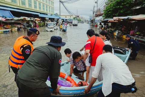 Les États-Unis soutiennent la réponse du Cambodge aux catastrophes naturelles