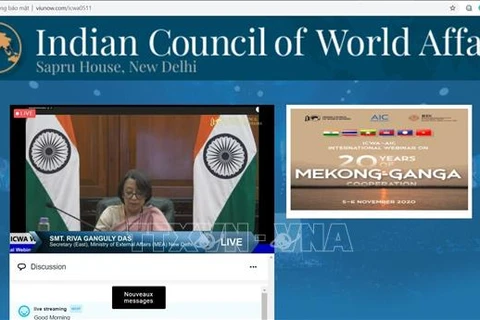 Promotion de la coopération Mékong-Gange après le Covid-19 au menu d’un séminaire en Inde