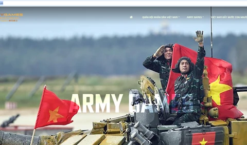 Le Vietnam lancera prochainement une page web sur les Army Games 2021