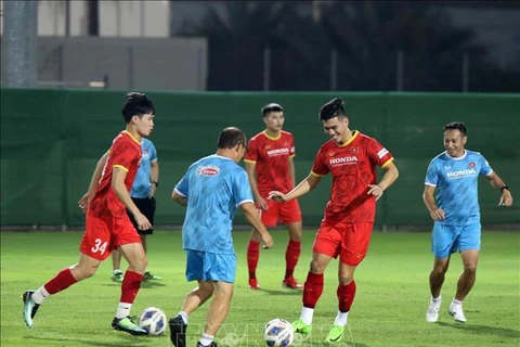 Coupe du Monde de la FIFA: l'équipe vietnamienne se prépare bien à son match contre la Chine