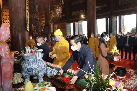 Ninh Binh : ouverture de la fête de la pagode Bai Dinh 2022