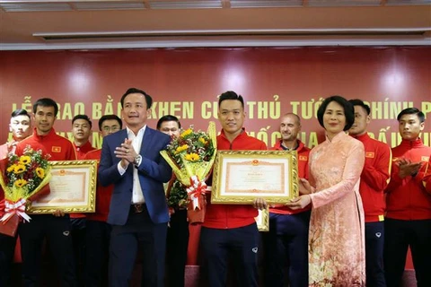 La sélection vietnamienne de futsal à l'honneur