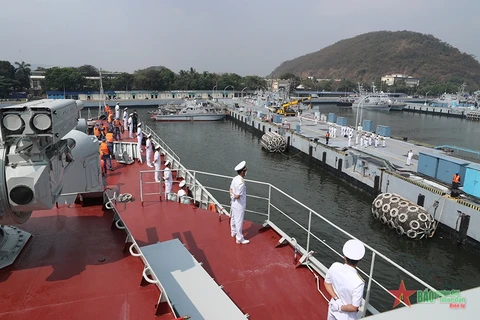 La frégate vietnamienne rejoint l'exercice naval multilatéral MILAN 2022 en Inde