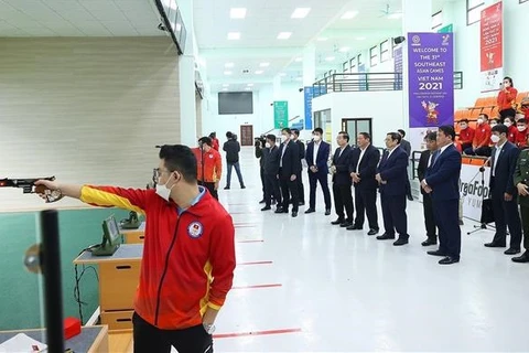 Le Premier ministre Pham Minh Chinh inspecte les préparatifs pour les SEA Games 31