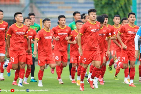 Football masculin : Le Vietnam déterminé à remporter la médaille d’or des SEA Games 31