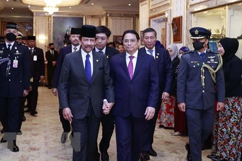 Le Premier ministre Pham Minh Chinh en visite officielle au Brunei