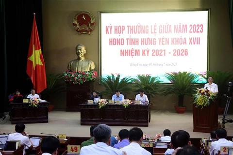 Le Conseil populaire de la province de Hung Yên adopte 19 résolutions