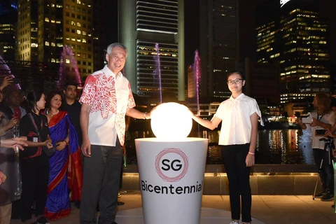 Singapour lance la célébration de son bicentenaire