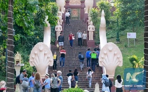 Cambodge : forte hausse des touristes chinois au premier trimestre