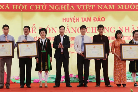 Vinh Phuc : le chant « Soong Cô » inscrit au patrimoine culturel immatériel national