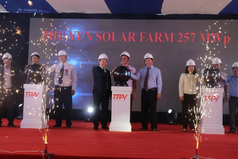 Phu Yên : Inauguration de la centrale solaire de Hoà Hôi 