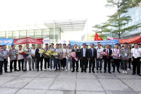 Le Vietnam remporte une médaille d'argent aux WorldSkills 2019