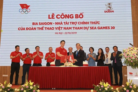 SEA Games 30 : Sabeco devient le sponsor officiel de la délégation sportive vietnamienne