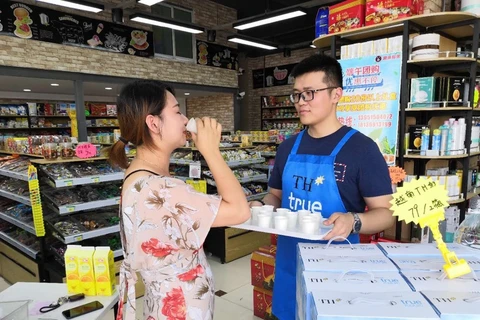 Premier lot de produits laitiers vietnamiens exporté vers la Chine