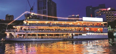 Hô Chi Minh-Ville: Le bateau-restaurant Saigon toujours à flot 