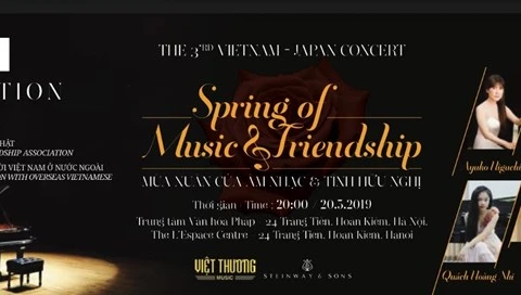 Concert d'amitié Vietnam-Japon à Hanoi