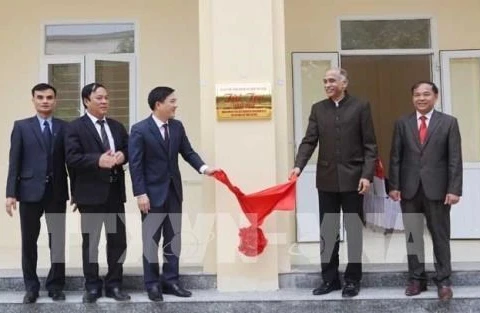 Vinh Phuc : Inauguration d'une cantine d’école maternelle financée par l'Inde ​