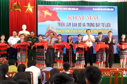 Exposition sur Hoang Sa et Truong Sa à Quang Nam