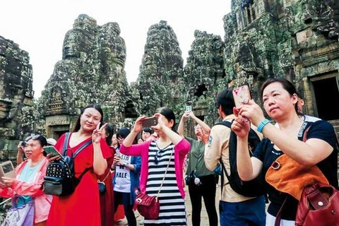 Les visiteurs chinois au Cambodge en hausse de 37% en quatre mois