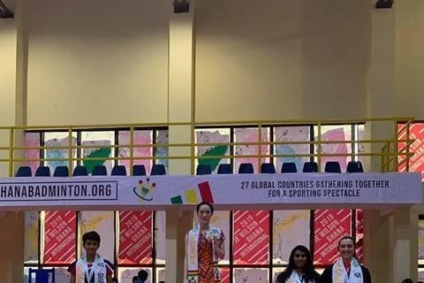 Badminton : Vu Thi Trang remporte l'or du tournoi JE Wilson International
