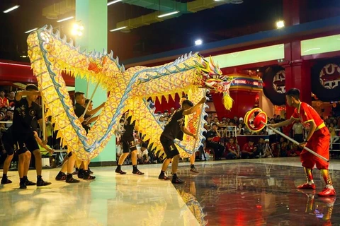 Festival national de danses de la licorne et du dragon de Da Nang 2019