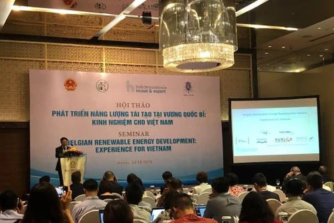 Partage des expériences dans le développement des énergies renouvelables Vietnam-Belgique