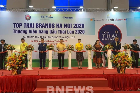 Ouverture de l'exposition Top Thai Brands 2020 à Hô Chi Minh-Ville