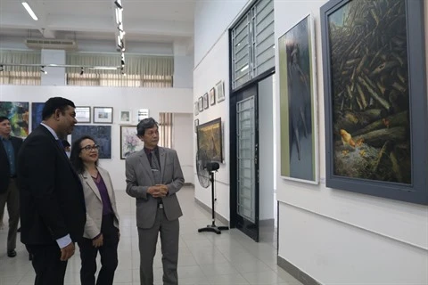 Exposition des beaux-arts Vietnam - Inde