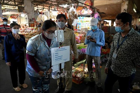 COVID-19 : La capitale cambodgienne ferme un marché de gros