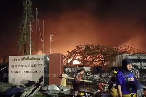 Explosion dans une usine de plastique en Thaïlande: au moins 21 blessés