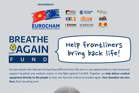 EuroCham: «Breathe Again» pour soutenir la prévention du COVID-19 au Vietnam