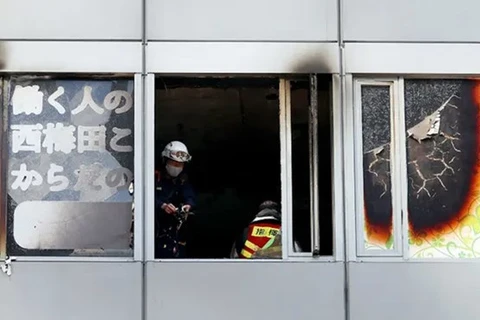 Incendie : Message de condoléances au Japon