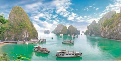 La baie d'Ha Long parmi les plus belles destinations du monde en 2022