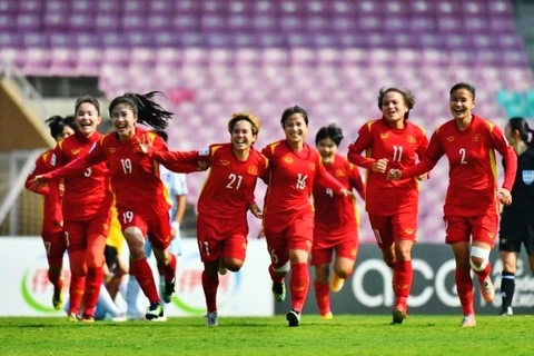 Football féminin: l’équipe du Vietnam se classe au 34e rang mondial