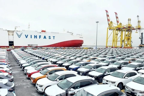 Un premier lot de 999 voitures électriques intelligentes de VinFast est arrivé aux États-Unis