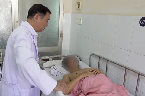 L'hôpital Cho Rây sauve une victime d'un très grave accident de la circulation