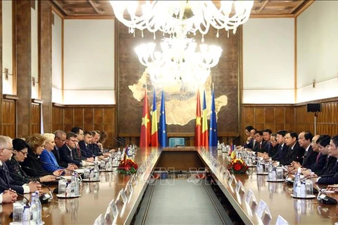 Vietnam-Roumanie : entretien entre les deux Premiers ministres