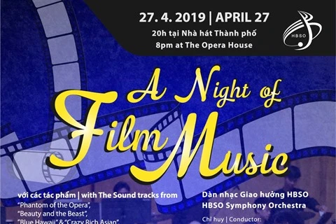 "Une nuit de musique de film" à Hô Chi Minh-Ville