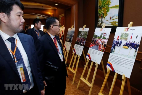 Exposition de photos intitulée ‘’45 ans des relations ASEAN-Japon’’